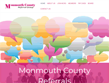 Tablet Screenshot of monmouthcountyreferrals.com